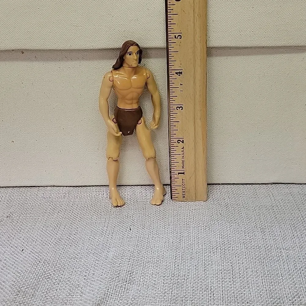 Disney‎ Tarzan and Tarzan & Jane vhs movies, Tarzan figure,book other figures